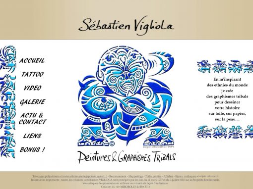 Sébastien VIGLIOLA, artiste tatoueur