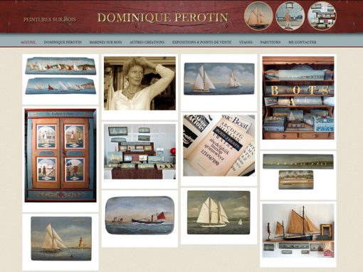 Dominique Pérotin, artiste peintre