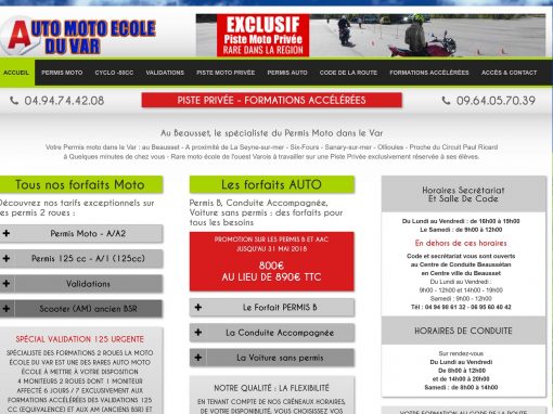 Auto Moto Ecole du VAR