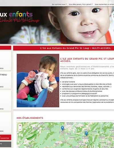 Réseau de crèches L'Île aux Enfants