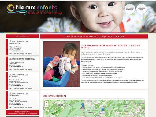 L’île aux enfants du Grand Pic St Loup