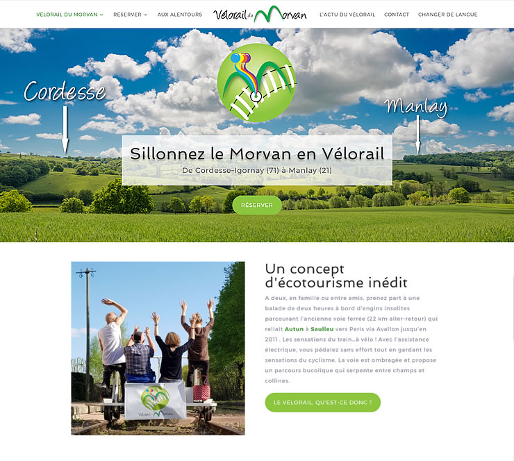Vélorail du Morvan