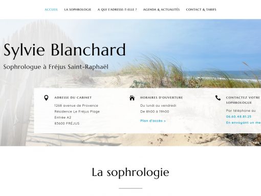 Sylvie BLANCHARD, sophrologue à Fréjus