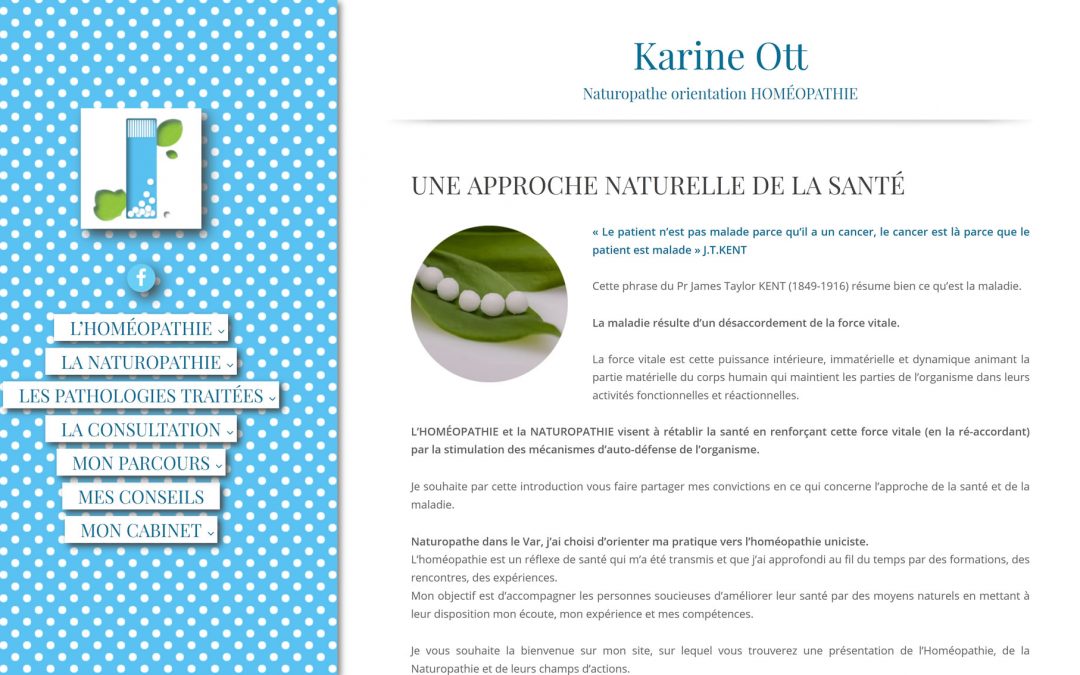 Karine OTT : naturopathie et homéopathie