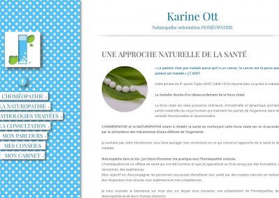 Karine OTT : naturopathie et homéopathie