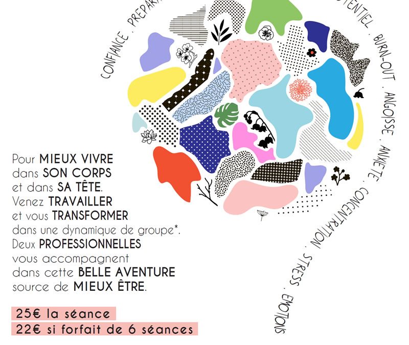 Affiche pour un ATELIER SOPHRO-PSYCHO
