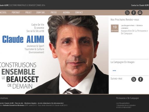 Site de Campagne du Dr Claude Alimi