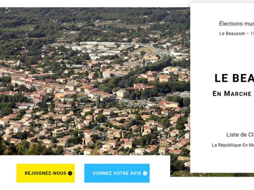 Le Beausset en Marche : site de campagne