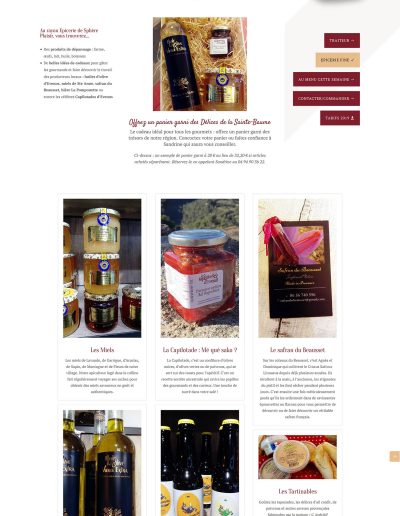 Le rayon Epicerie de Sphère Plaisir