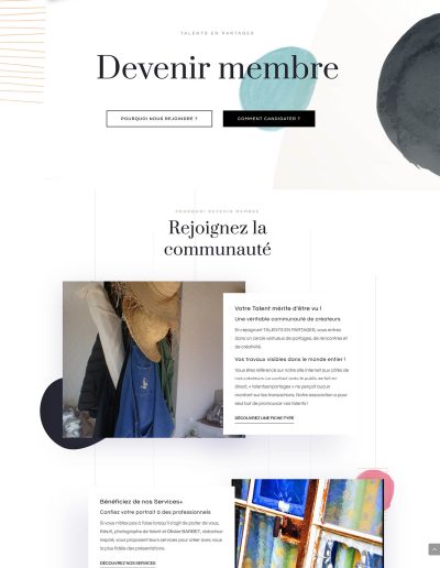 Talents En Partages Devenir Membre