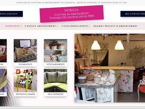 Patricia, Couture en Ameublement