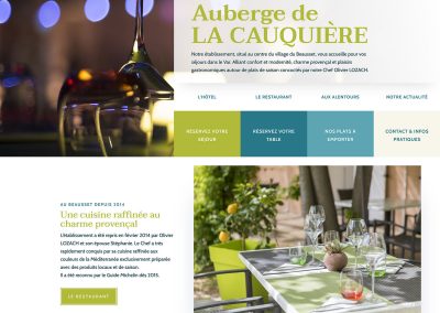 Hôtel Restaurant La Cauquière (refonte 2021)