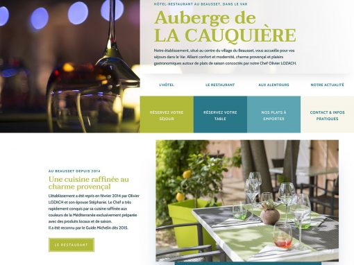 Hôtel Restaurant La Cauquière (refonte 2021)