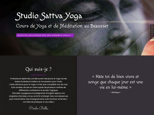 Sattva Yoga : cours de Hatha Yoga au Beausset