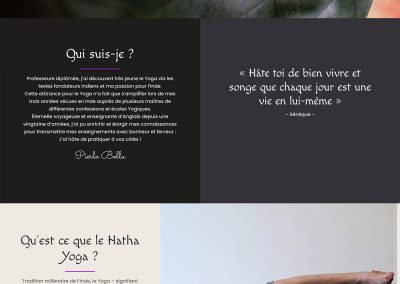 Sattva Yoga : page d'accueil part1