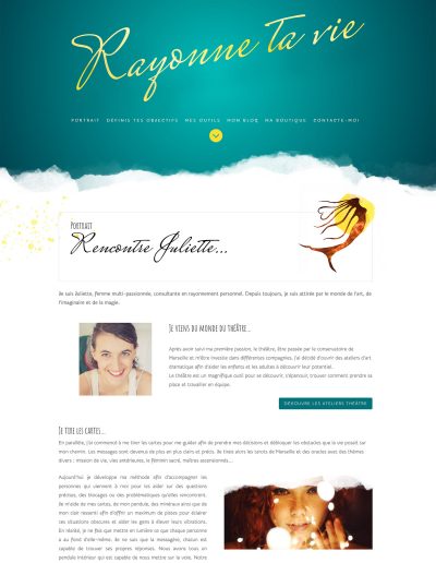 Rayonne ta vie : Accueil 1/4