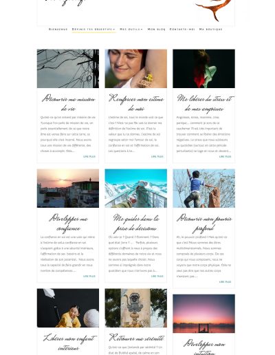 Rayonne ta vie : Tes objectifs