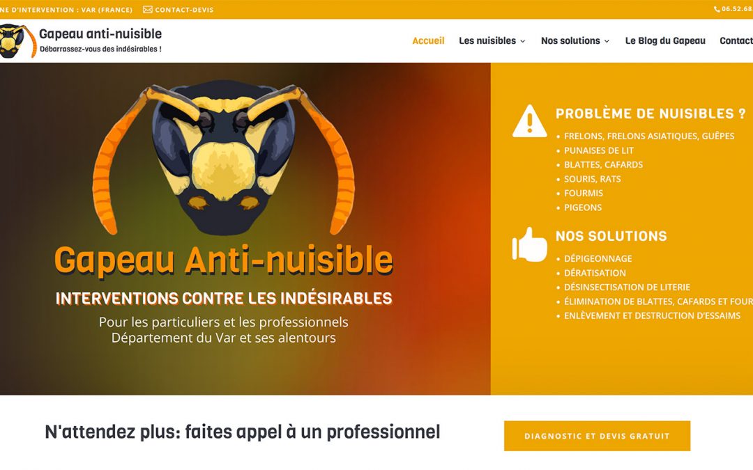 Gapeau anti-nuisible
