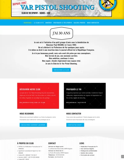 Page d'accueil - Var Pistol Shooting