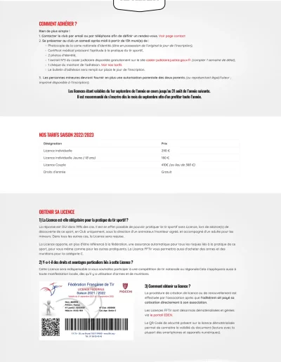 Adhérer - Var Pistol Shooting