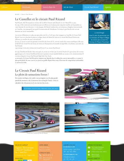 Circuit-Site du Castellet Tourisme