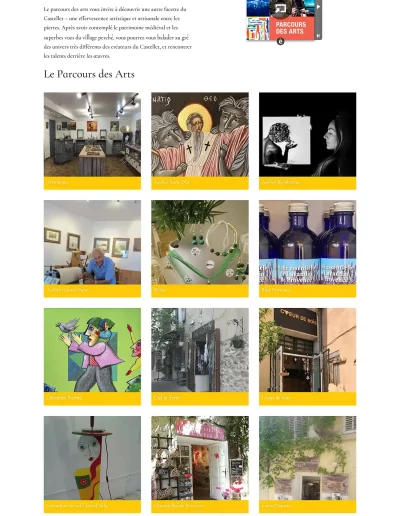 Rubrique Culture -Site du Castellet Tourisme