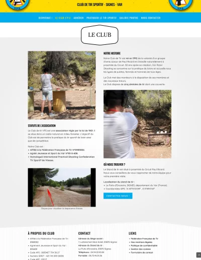 Présentation du Club - Var Pistol Shooting