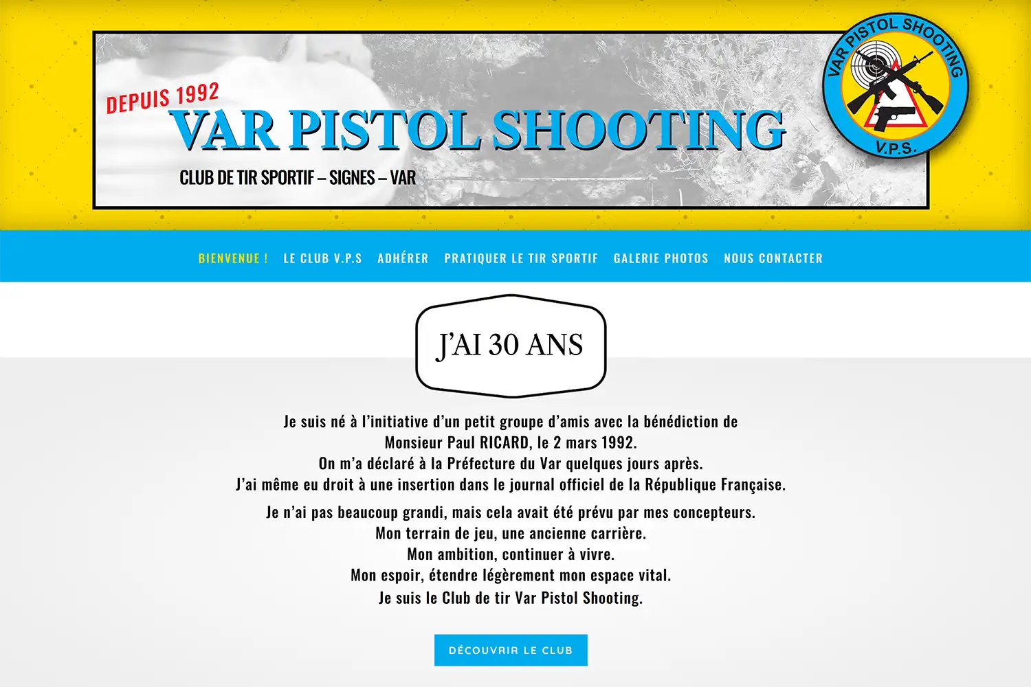 Page d'accueil - Var Pistol Shooting