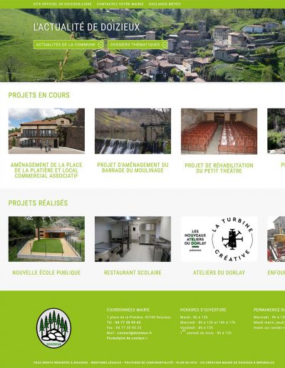 Site officiel de Doizieux : actualités