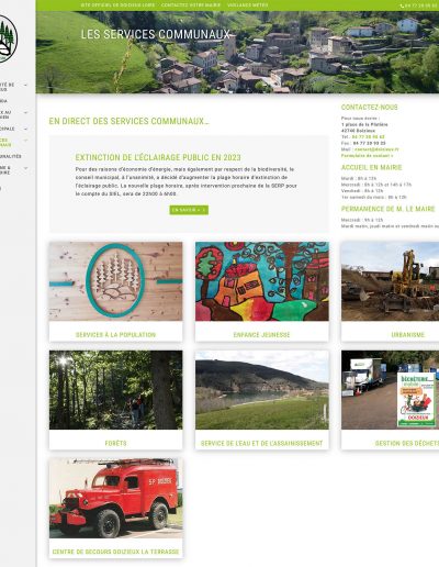 Site officiel de Doizieux : services communaux