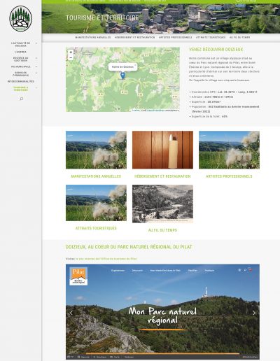 Site officiel de Doizieux : tourisme et territoire
