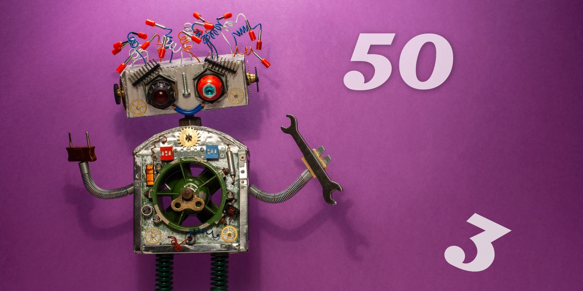 Ne négligez pas la maintenance technique de votre site WordPress un robot tout cassé après avoir tenté de réparer son site internet