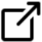 Icône signifiant que le lien cliqué ouvrira sur un nouvel onglet du navigateur