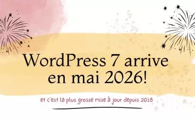 WordPress 7.0 : ce qui change pour votre site (sortie repoussée au 20 mai)